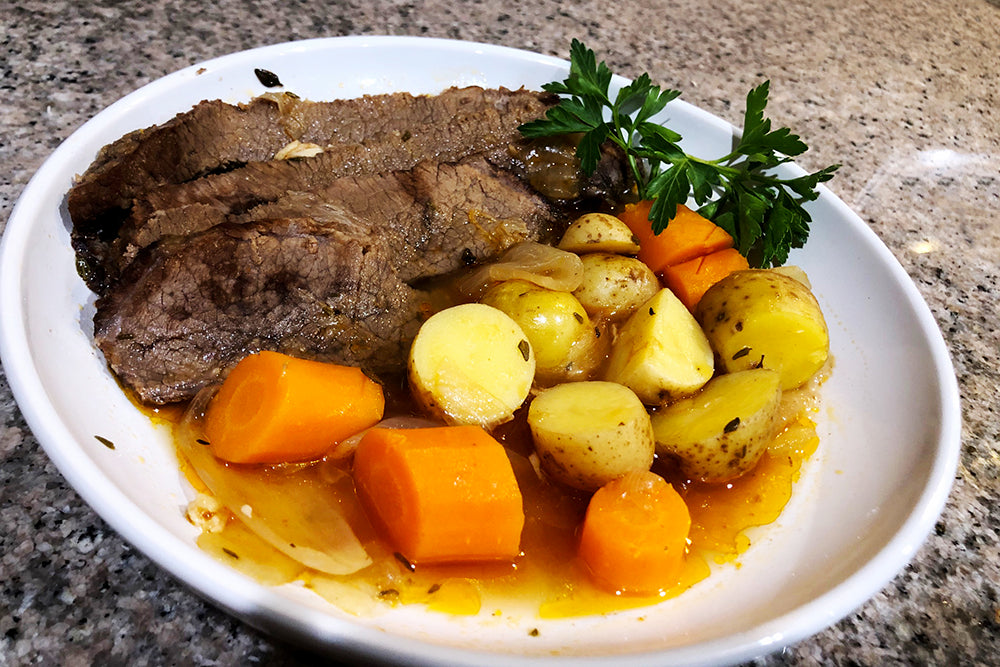 Zach's Mom's Hanukkah Brisket