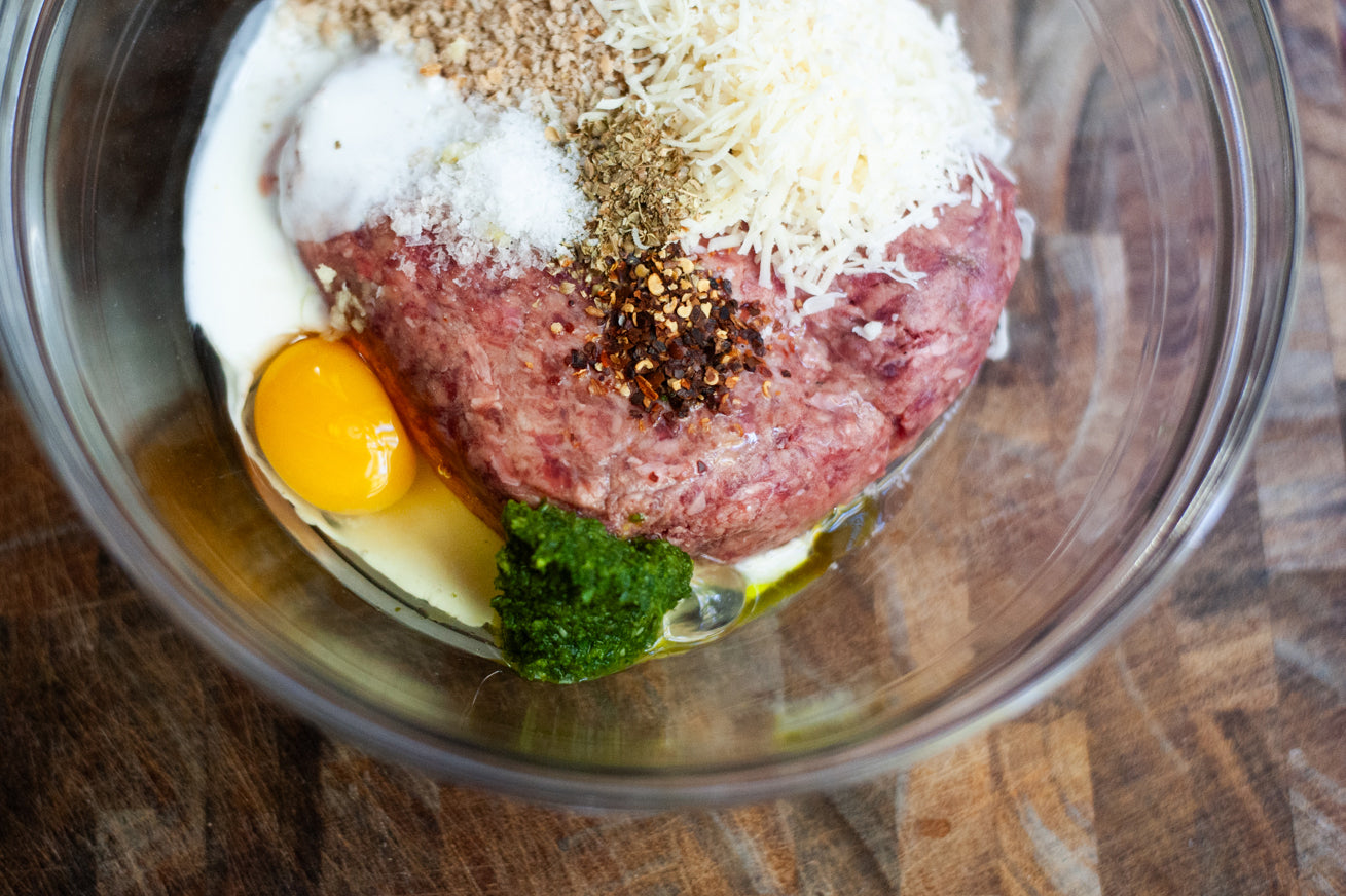 Meatball & Spaghetti Squash Smash