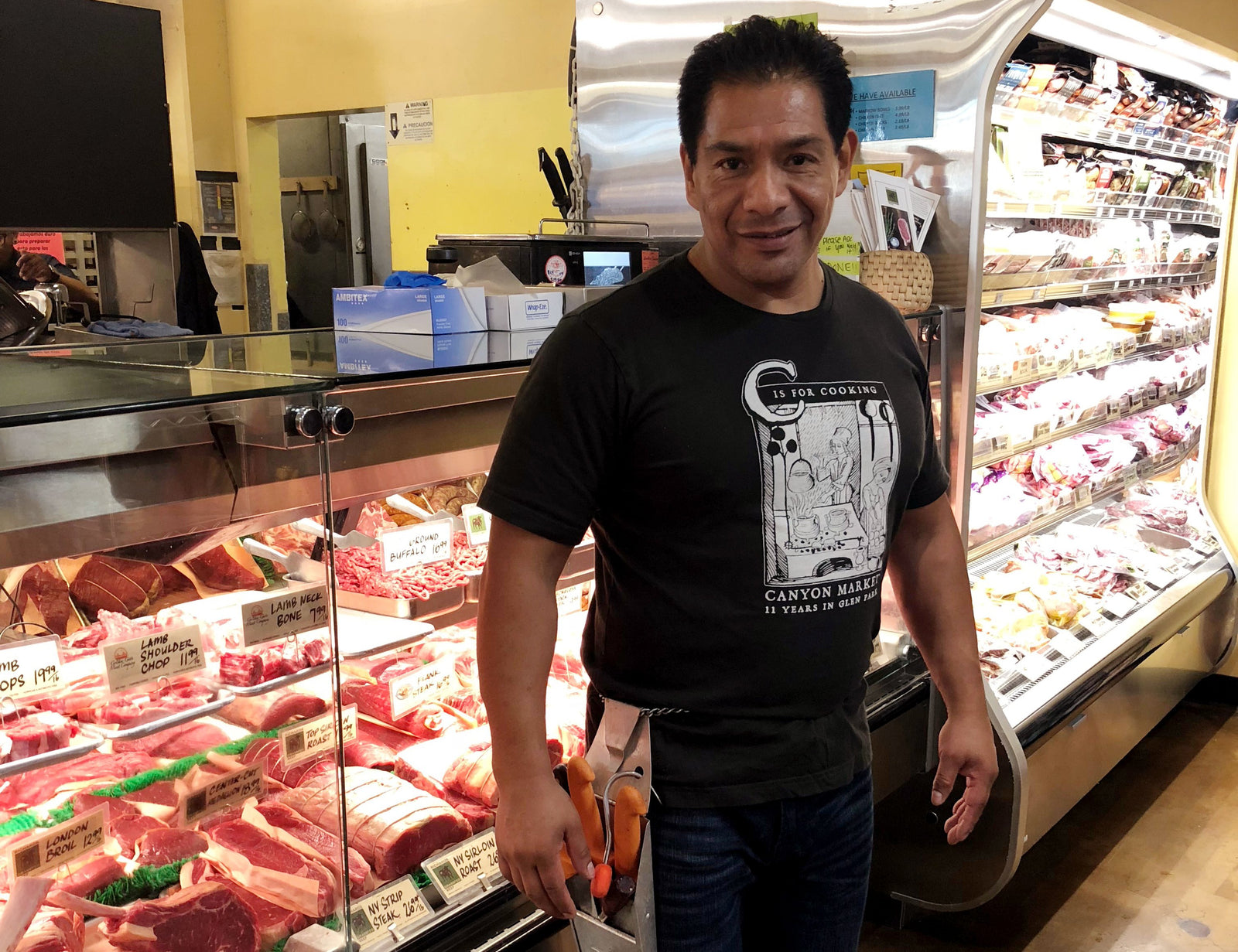 Customer Feature: Oscar Yedra, Butcher at Canyon Market