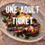 EVENTS - ONE ADULT RANCH DINNER TICKET 2025