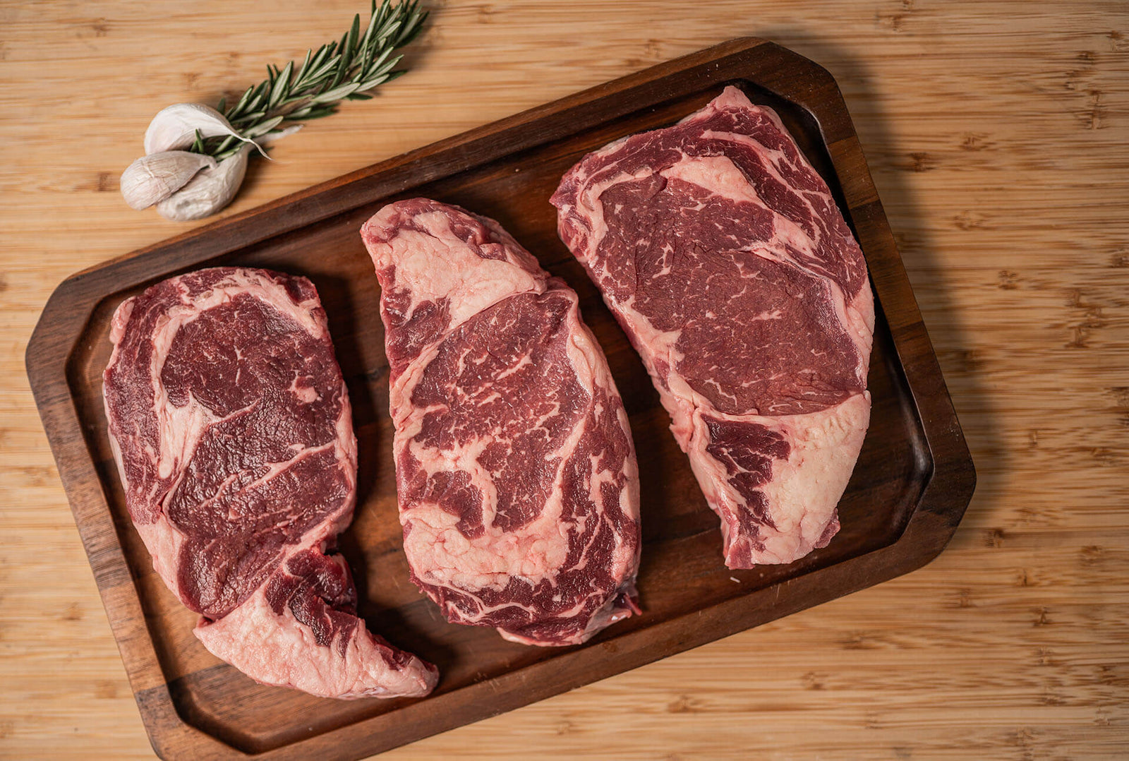 Boneless Ribeye Steaks 3.75 lbs Bundle: Buy 5, Get 6!